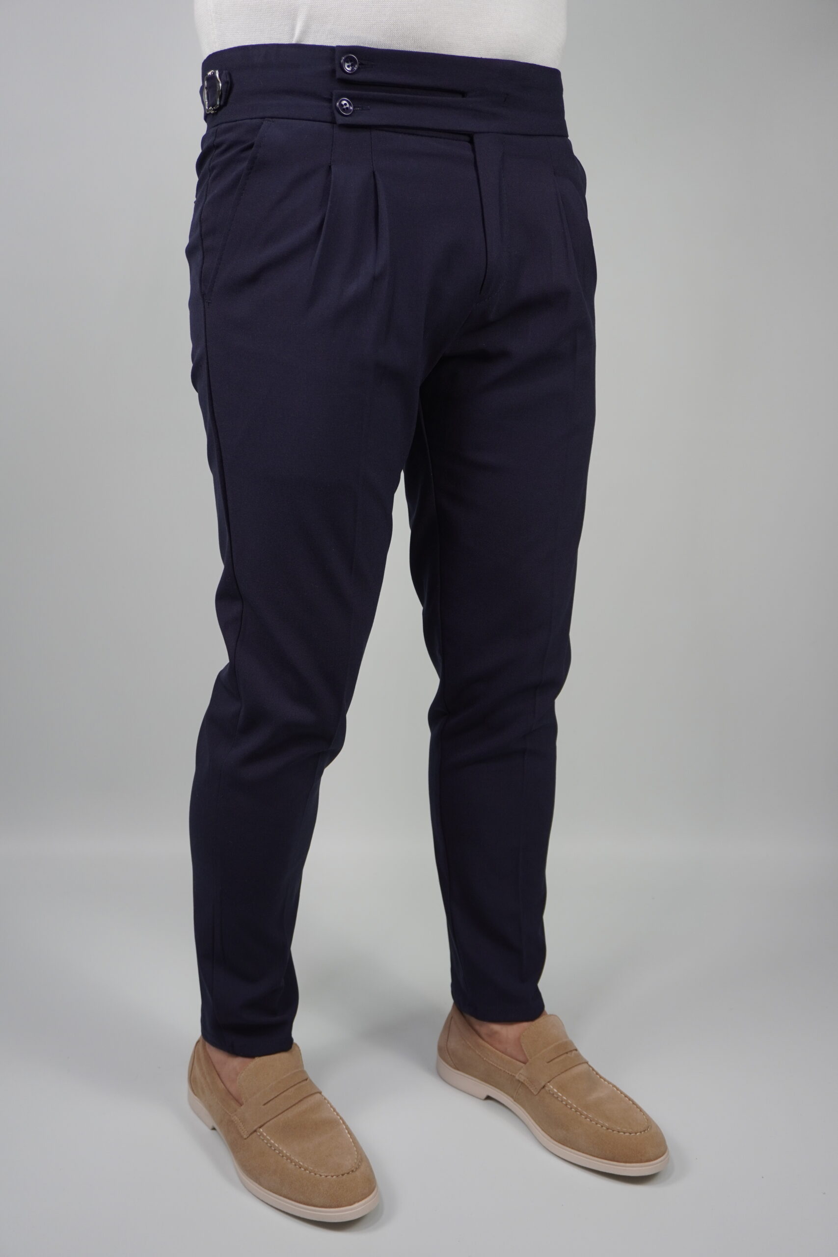 Men's Tailored Pleated Trousers