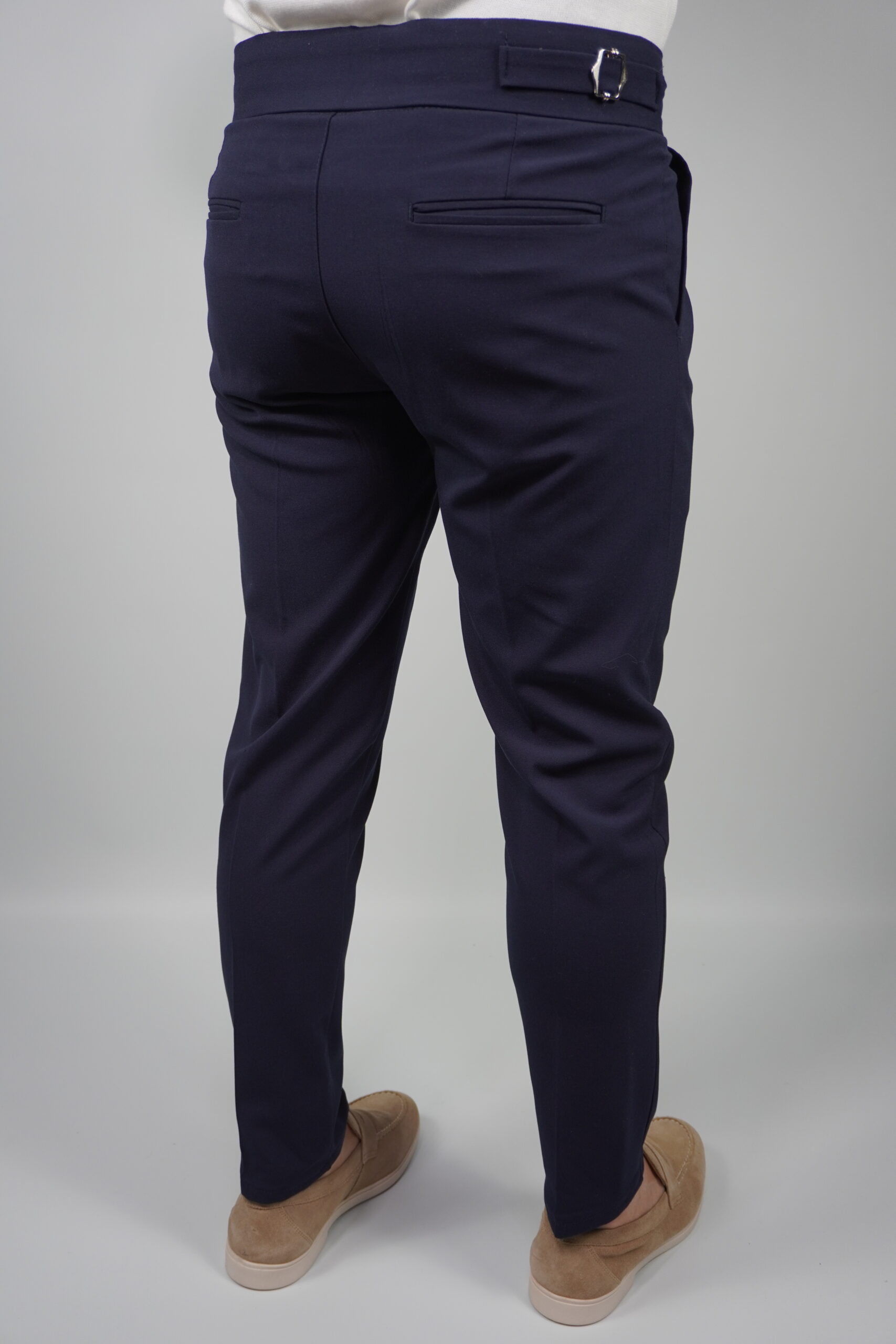 Men's Tailored Pleated Trousers - Image 8