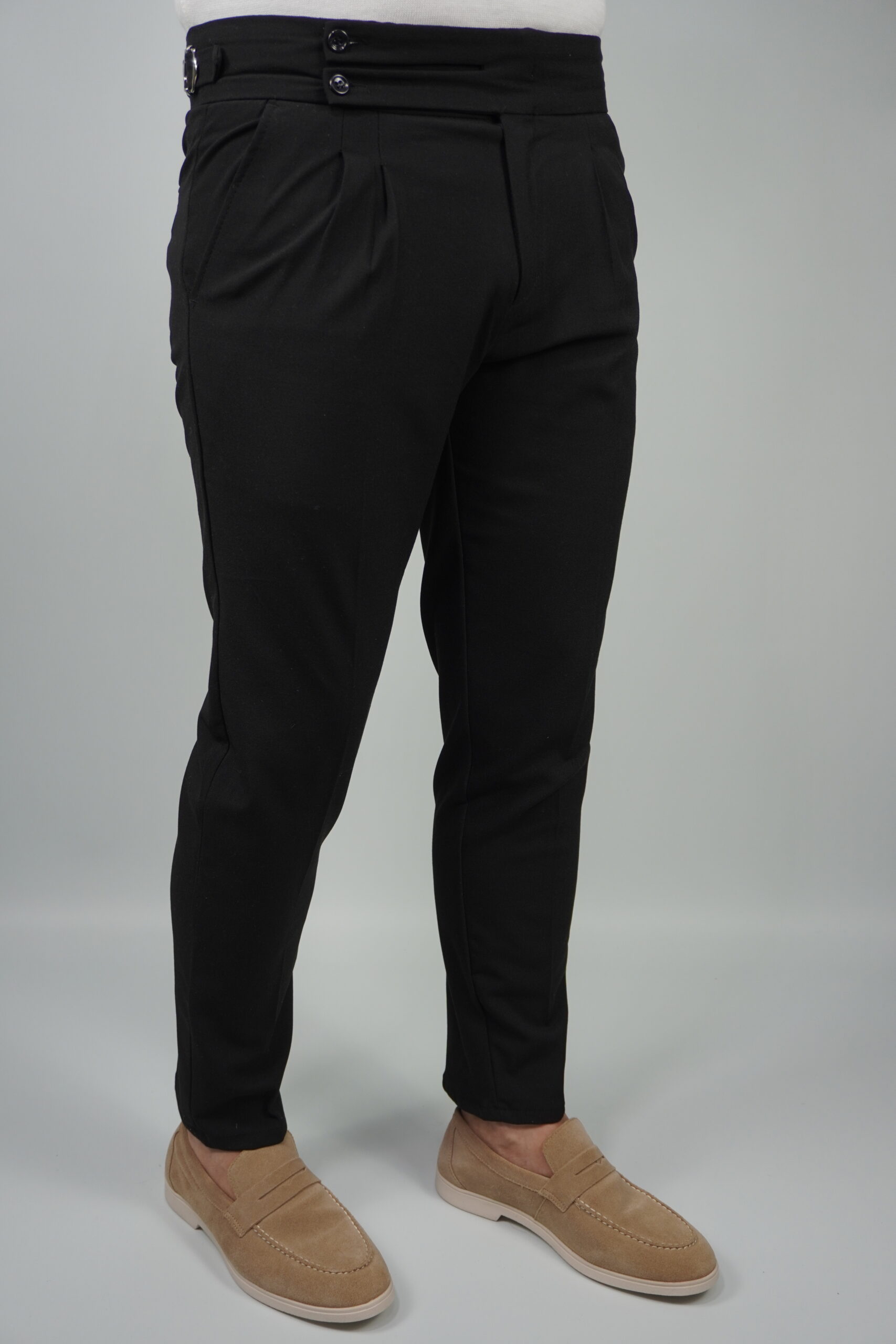 Men's Tailored Pleated Trousers - Image 7