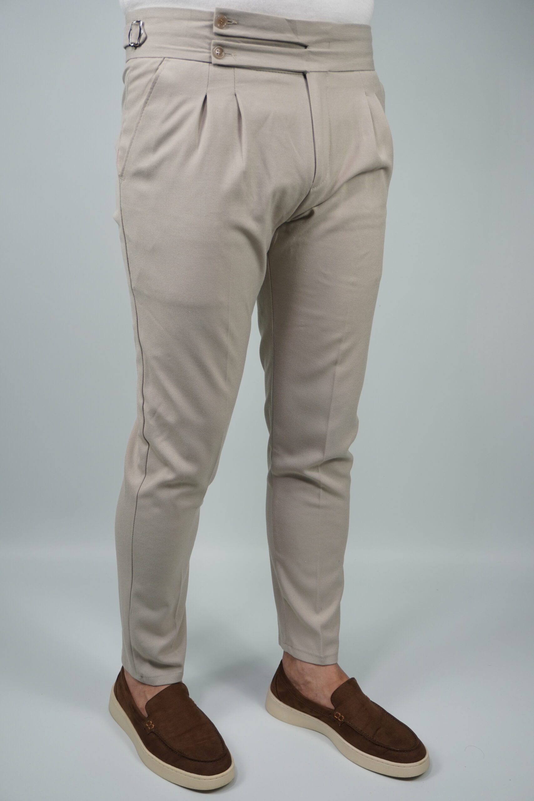 Men's Tailored Pleated Trousers - Image 5