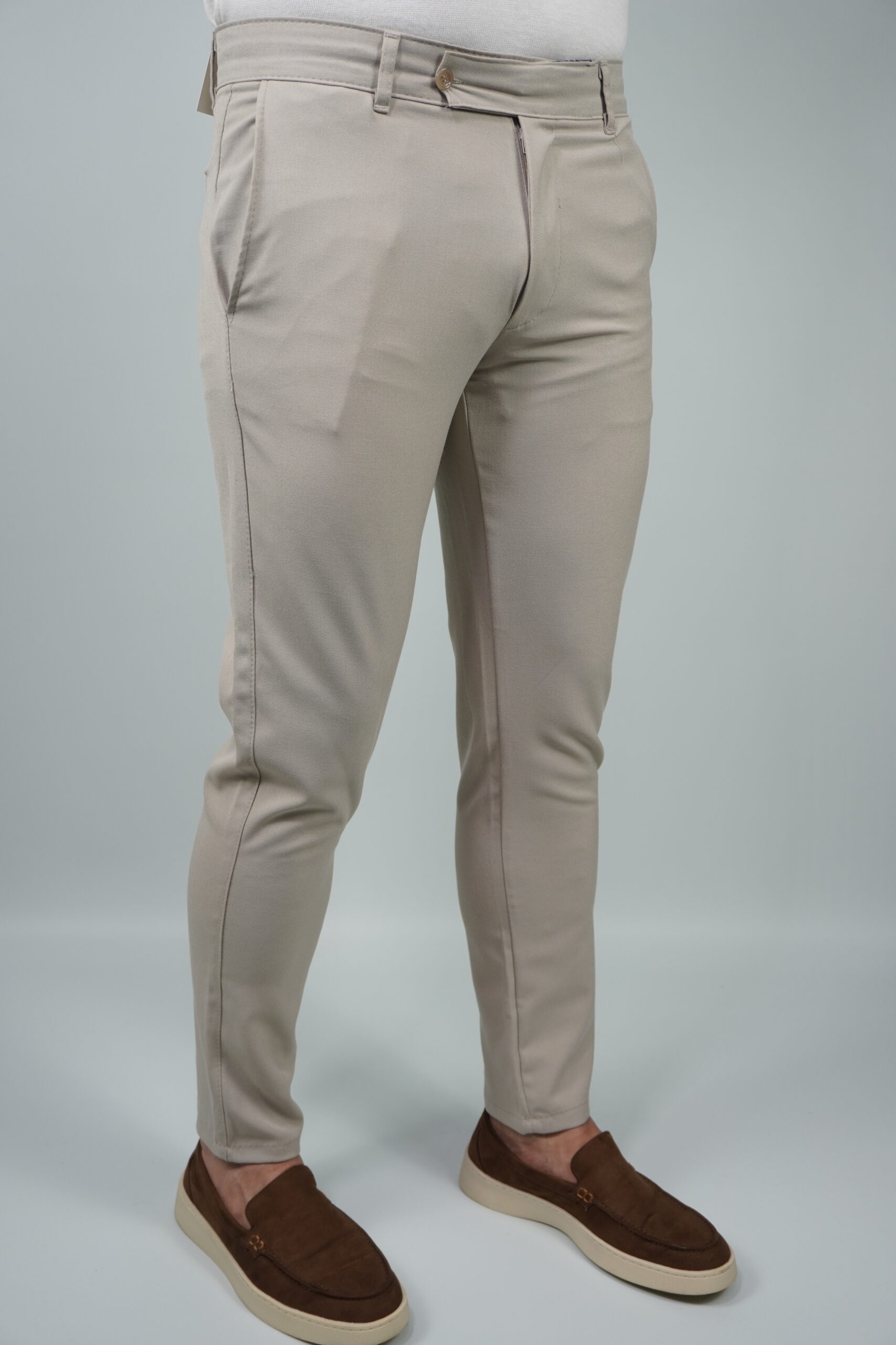 Epoll Slim-Fit Casual Trousers - Image 10