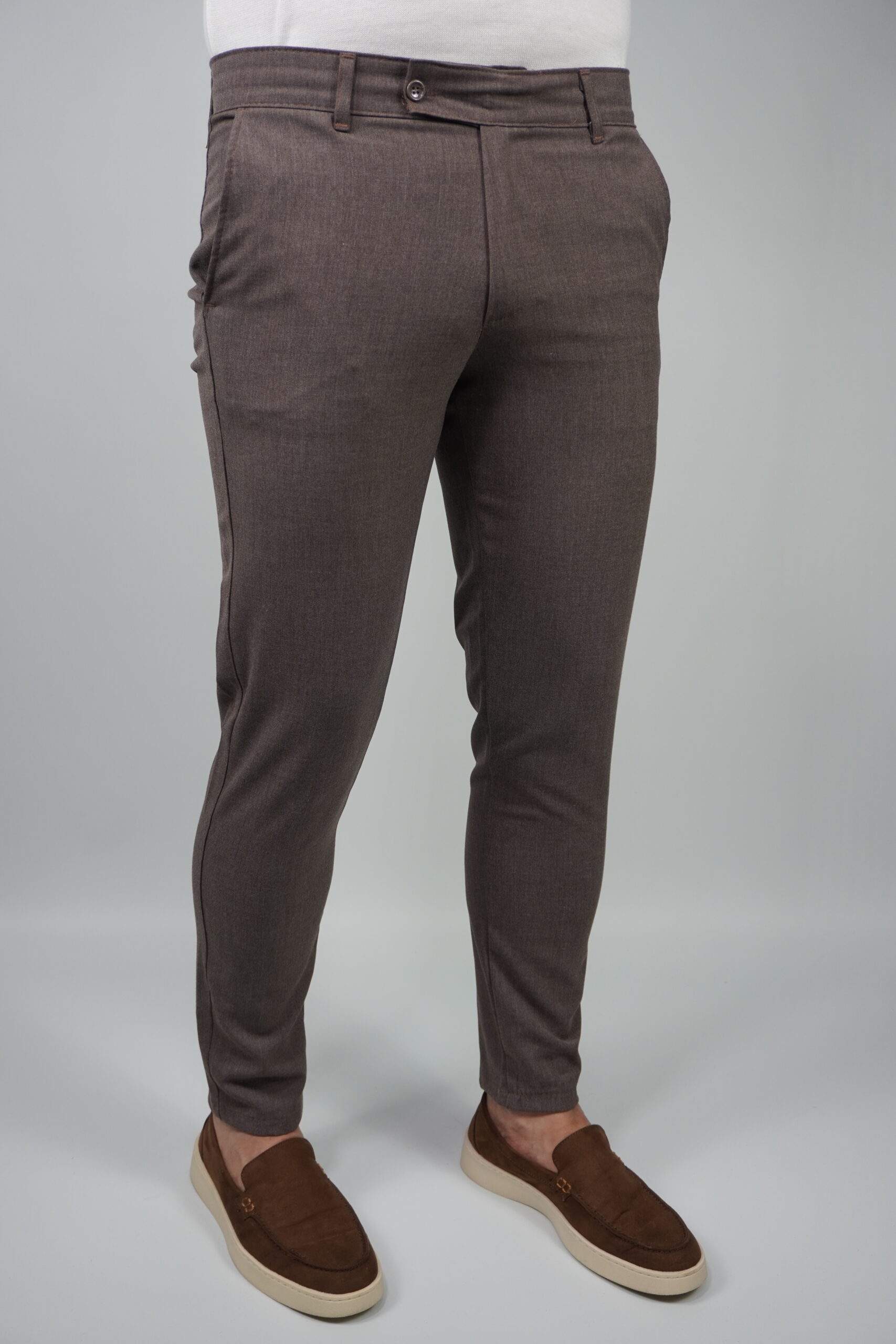 Epoll Slim-Fit Casual Trousers