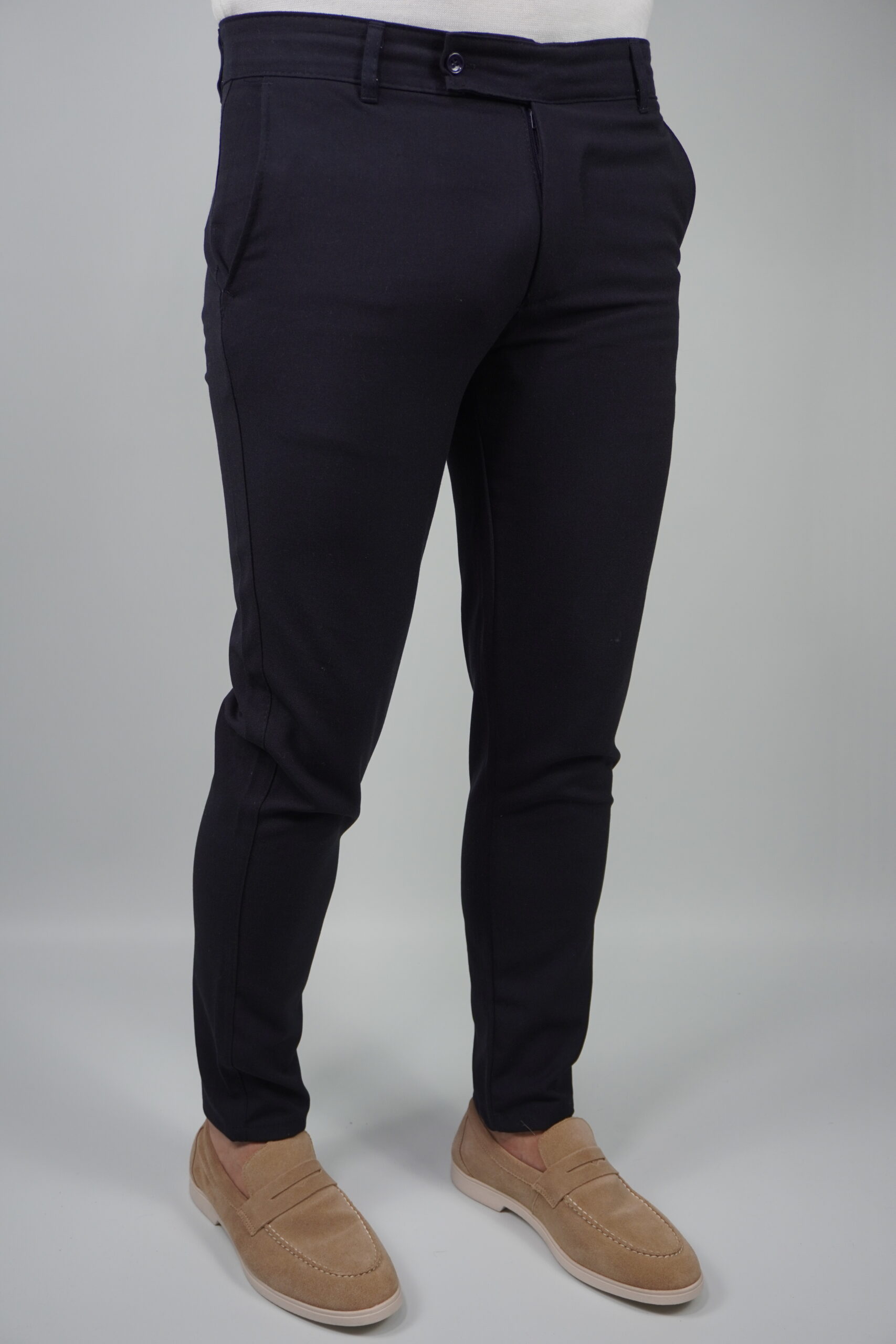 Epoll Slim-Fit Casual Trousers - Image 4