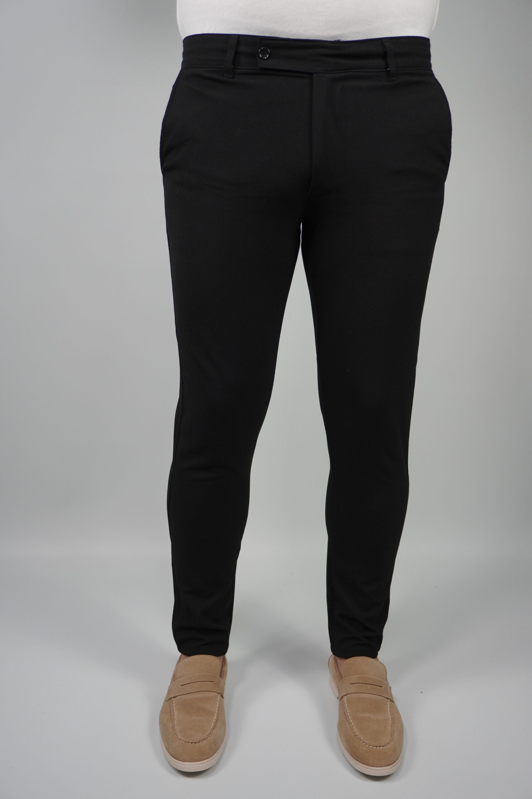 Epoll Slim-Fit Casual Trousers - Image 2